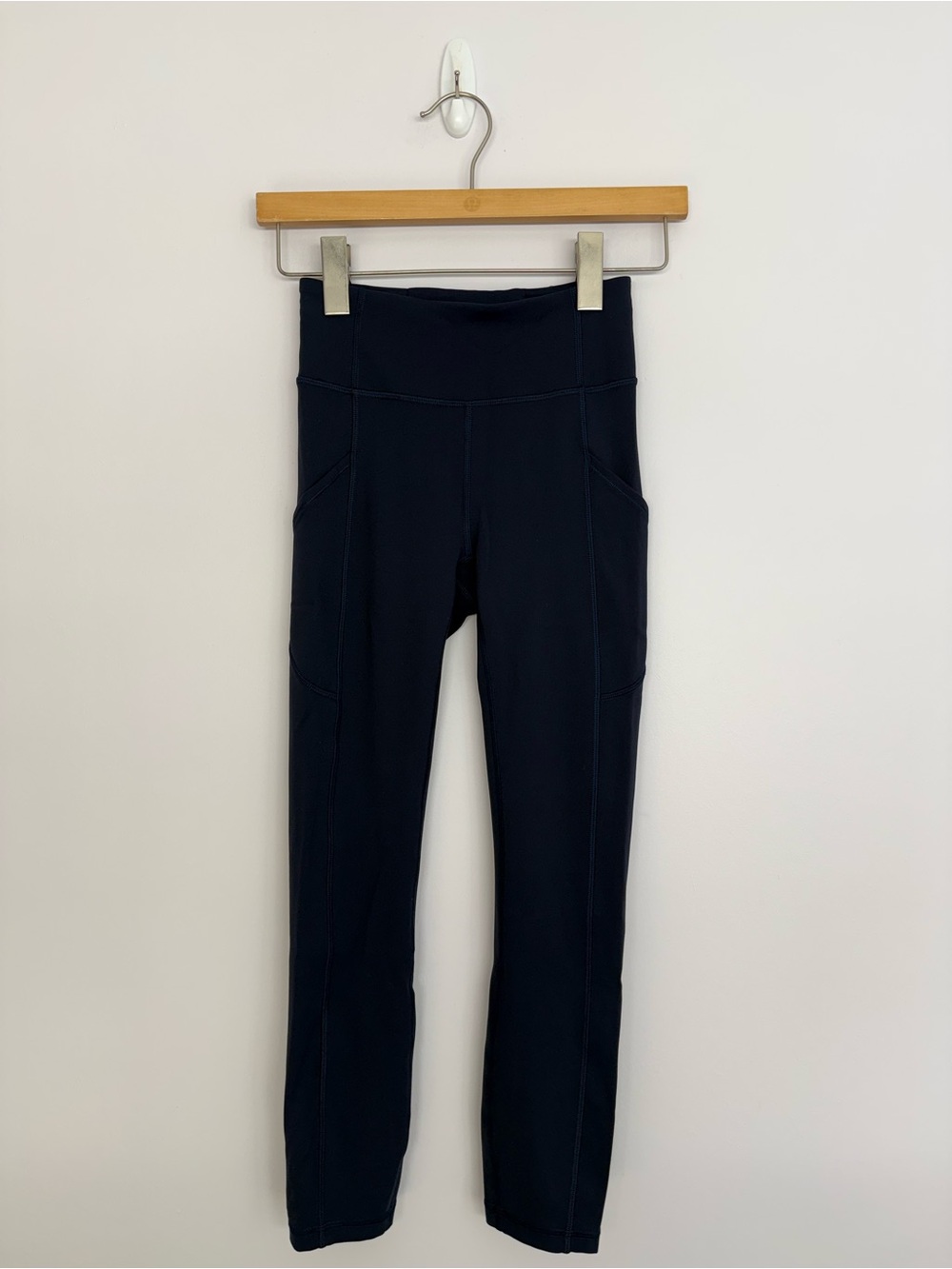 3: Lululemon Invigorate High-Rise Crop 23" True Navy Size 2